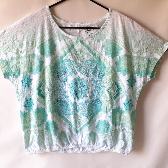 Style & Company women's short sleeve top - Picture 5 of 8